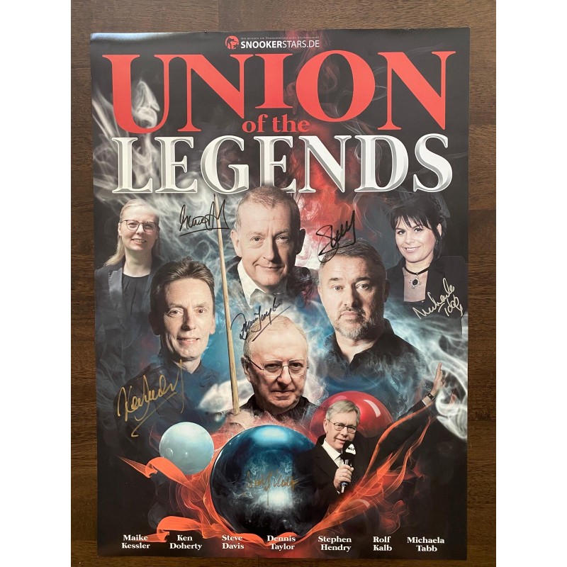 signiertes Poster unserer Exhibition von 2026